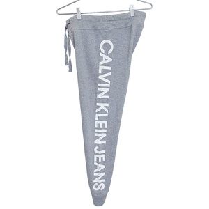 CALVIN KLEIN LOGO SWEATPANTS